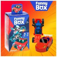 Набор для детей Funny Box «Трансформеры» Набор: карточка, фигурка, лист наклеек, микс