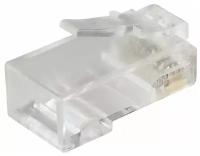 Коннектор ITK (CS3-1C5EU) UTP кат.5e RJ45 прозрачный (упак.:1шт)