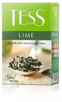 Чай Tess Lime листовой зеленый с добавками,100г 0590-15, 2 уп