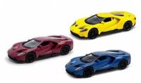 Игрушечные машинки и техника Welly 43748 Велли Модель машины 1:38 Ford GT