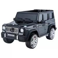 RiverToys Автомобиль Mercedes-Benz G65 AMG 4WD, черный