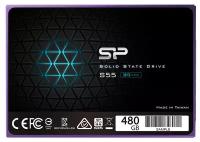 Накопитель SSD 2.5'' Silicon Power SP480GBSS3S55S25 Slim S55 480GB SATA 6Gb/s 560/530MB/s MTBF 1.5M NCQ