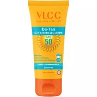 Крем для лица С солнцезащитным эффектом SPF 50 PA + + + / DE - TAN SUN SCREEN GEL CREME SPF 50 VLCC