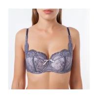 Бюстгальтер 89082 Vogue Coquette Revue (graphite серый 95C)