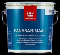 Tikkurila Panssarimaali Краска для металлических крыш (под колеровку, полуглянцевый, база C, 2,7 л)