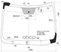 Стекло Лобовое Kia Ceed 12-18 XYG арт. CEED-12-L-VCP LFW/X