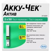 Accu-Chek тест-полоски Active