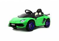 Электромобиль RiverToys Lamborghini Aventador SVJ (A333MP) (Зеленый)