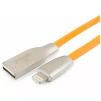 Кабель Cablexpert для Apple CC-G-APUSB01O-1M, AM/Lightning, серия Gold, длина 1м, оранжевый, блистер