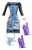 Аутфит модная одежда куклы Монстер Хай Эбби Боминейбл серия 3, Monster High Outfit fashion pack W3 Abbey Bominable