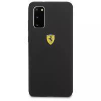 Чехол Ferrari для Galaxy S20 On-Track Silicone case Hard Black