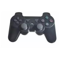 Беспроводной игровой геймпад джойстик DoubleShock PSIII совместим с PS3 (Bluetooth) и ПК (кабель) Черный/Black + кабель miniUSB