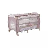Детский манеж-кровать Pituso Granada Дружба P612 FSH для новорожденного, двухуровневый, складная кроватка с рождения