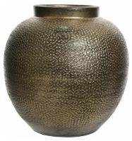 Ваза бронзовая элегантность, круглая, терракота, 25x25 см, Kaemingk