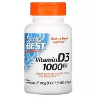 Vitamin D3 капс., 1000 ME, 180 шт
