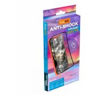 Противоударное стекло 2D FaisON Ceramics GL-03 Anti-shock для Apple iPhone XR / iPhone 11 (полное покрытие), черный, матовое