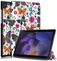 Чехол IT BAGGAGE для планшета Samsung Galaxy Tab A8 SM-X200/205 10.5 с рисунком Бабочки