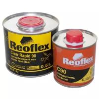 Комплект (отвердитель для лака, лак) REOFLEX Clear Rapid 90 2+1 500 мл 250 мл