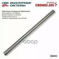 Труба Прямая Полированная 60X1000x1,5Мм. Нержавеющая Сталь Aisi 304. Cbd603.205 Cbd Cbd603.205 CBD арт. CBD603.205