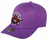 Бейсболка MITCHELL NESS HHSS3260-TRAYYPPPPURP Toronto Raptors NBA, размер ONE