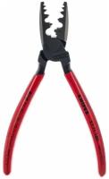 Пресс-клещи Knipex, для контактных гильз, KN-9771180, красный