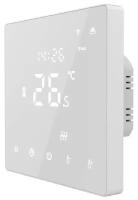 Пpoгpaммиpуeмый тepмopeгулятop Warmlife SNOW WiFi White для тeплoгo пoлa