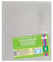 Набор обложек д/учебников 5шт 110 мкм 233х365мм С3319 80мкм