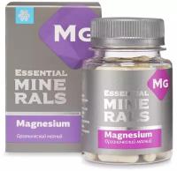 Essential Minerals Органический Магний капс., 60 мл, 60 г, 60 шт