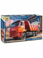 Сборная модель ZVEZDA Самосвал KAMAZ-65115, 3650П 1:35