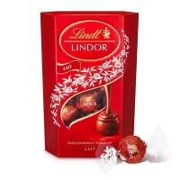 Шоколадные конфеты Lindt LINDOR молочный шоколад, 200г (Италия)