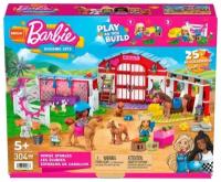 Конструктор Mega Construx Barbie HDJ87 Конный двор, 304 дет