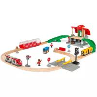 Конструктор BRIO World, Central Station Set 33989