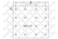 Накладки Тормозные С Заклепками Std 19933 (413X254) (6.35X19.5 64) Scania 93-144 Stellox 8501090_Sx Stellox арт. 8501090_SX