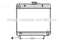 MS2042 AVA Радиатор охлаждения Mercedes
