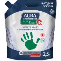 Aura мыло жидкое Active herb Алоэ, 2.5 л