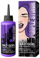 BAD GIRL Краситель прямого действия Base, purple storm, 150 мл, 150 г