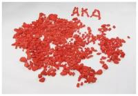 Мраморная крошка окрашенная красная АКД, 5-10 мм, 1 кг