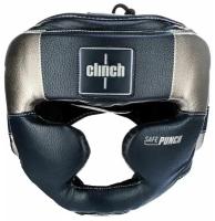 Шлем боксерский Clinch Punch 2.0 Full Face темносине-бронзовый (размер XL)