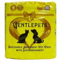 Пеленки для животных GENTLEPETS впитывающие, с суперабсорбентом, 60х90см 15шт