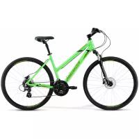 Велосипед Merida Crossway 10-D Lady (2021) 540 mm зеленый/черный