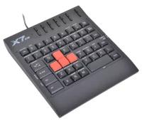 Игровой блок A4TECH X7-G100, USB, без русского алфавита, черный