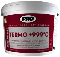 PRO COLORE Смесь для печей огнеупорная жаростойкая готовая Termo +999°C, 5кг