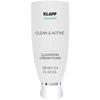 Klapp очищающая крем-пенка для лица Clean & Active Cleansing Cream Foam