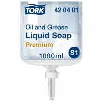 Картридж одноразовый с жидким мылом-очистителем Tork S1 Premium, 1000мл, 6шт. (420401)