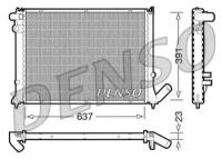 Радиатор охлаждения двигателя DENSO I0YCG 807614 HG4IU W DRM21050 DENSO DRM21050