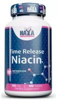 Витамин Haya Labs Niacin Time Release 250 mg 100 таб