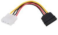 Кабель SATA питание (molex штек - sata гнездо)