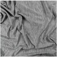 Ткань трикотаж кулирка (серый) 100% хлопок, 50 см * 152 см, италия