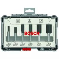 Набор пазовых фрез (6 шт; хвостовик 8 мм) Bosch 2607017466