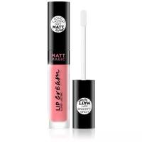 Eveline Cosmetics жидкая помада для губ Matt Magic Lip Cream матовая, оттенок 02 Cashmere Nude